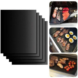 DaywonsNew Arrival BBQ Grill Mat Non-stick Barbecue PTFE Mats High Temperature Outdoor Smoke-free With FDA LFG
