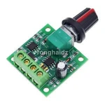 DC 1.8V-15V 5V 12V 30W 2A PWM Motor Speed Controller Regulator Low Voltage Fan Speed Control Switch PWM Adjustable Drive