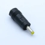 DC 4017 Male Plug DC Power Connector 4.0x1.7mm Male to DC 5.5x2.1mm Female Jack Socket Laptop/Mobile Travel Charger Adapter