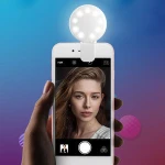 DC 5V Camera Photography Video Cell Phone DC 5V USB White Pink Blue Black Mini Portable Selfie Ring Light Clip Aro De Luz