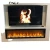 Import Decor flame effect Insert electric fire wide screen build-in electric fireplace from China