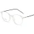 Decoration glasses art round personality frame glasses flat mirror eyeglasses frame spectacle