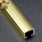 decorative aluminum arc tile brass metal trim strips