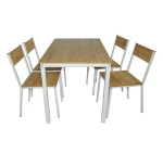 Decorative dining room sets wooden table meal frame dining table DS-803
