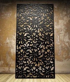 Decorative Stainless Steel Screen Metal Partitions Room Divider For Decoration