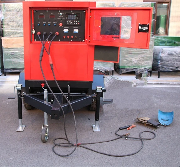 Denyo TIG MMA DC 400amp diesel engine driven welder for stick welding