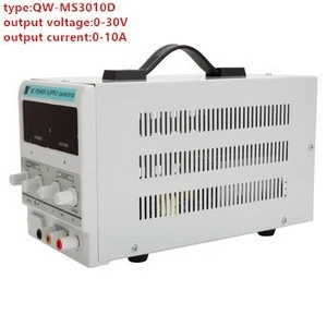 digital display DC power source 30V 10A dc power supply QW-MS3010D with EU, US,UK plug
