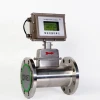 Digital gas air turbine flow meter with display 4-20mA output stainless steel air turbine flowmeter