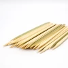 Disposable healthy bbq sticks flat wooden skewers for kabab