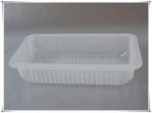 disposable plastic biscuit tray/ waffle tray/ plastic tray for cake
