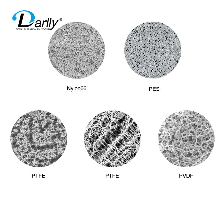 Disposable purifier glass fiber disc filter 0.1 micron membrane capsule filter sterile filtration for filter