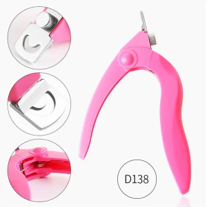 DIY French nails and U-shaped scissors False Nail Upgrade Nail Scissors Various styles of haircut manicure tools
