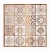 Import DMO Reusable  15cm PET Mandala Painting Template Floor Tile Fabric Furniture Wall Decor Plastic 16pcs per set  Art Stencil set from China