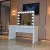 Import Docarelife Bedroom Set Luxury Wooden Hollywood Vanity Makeup Table with Lighted Mirror Makeup Mirror from China