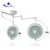Import Double dome hospital ceiling lamp shadowless operating light from China