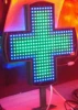 Double side outdoor P10 led pharmacy cross display