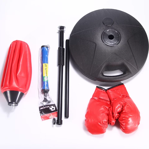 Dropshipping PVC Adjustable Boxing Speed Balls Kids Punching Bag Balls with  Air Pump