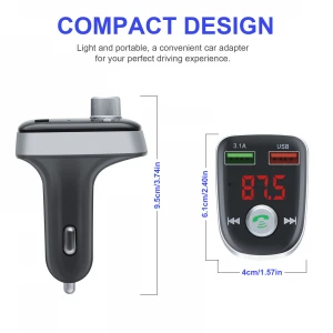 Dual port usb car charger Fast Charger Portable Mobile Phone Travel USB PD Car Charger fast charging adapter