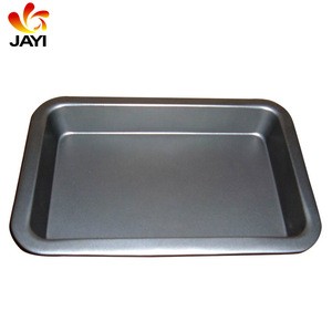 Durable Bakeware Enamel Coated Square Baking Pans 36.7*36.7CM For Smokeless BBQ Grill
