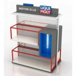 Durable Metal Battery Display Rack/Car Accessories Display Rack