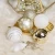 Import EAGLEGIFTS Amazon top sale 50mm 35pcs gold and white christmas ball decoration supplies from China