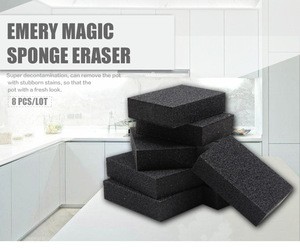 EAST Multi-functional Emery Magic sponge foam Eraser kitchen cleaning cellulose teardrop sponge