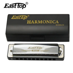EASTTOP T004 10 hole harp china harmonica diatonic blues harmonica