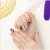Import Easy to apply Winter nails sticker Non-toxic High Quality Nail wraps Real Gel nail strips nail polish strips Korean wholesale from South Korea