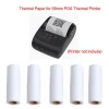 Eco friendly custom size receipt paper 57mm thermal paper roll for Mobile POS