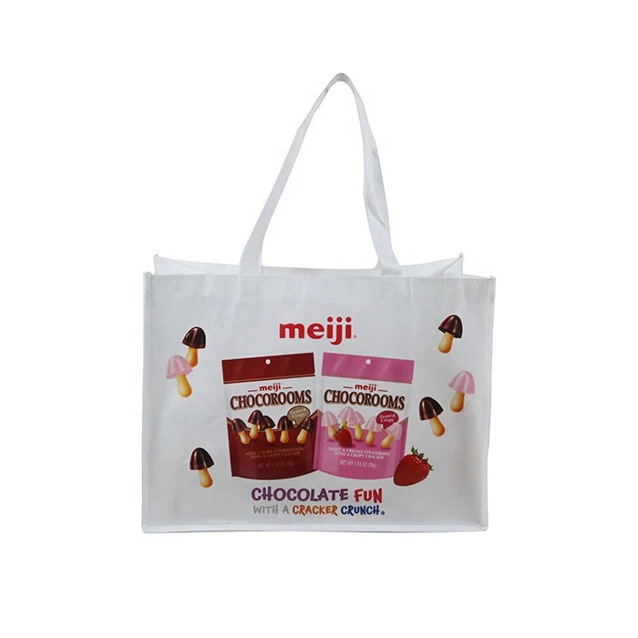 Eco-friendly promotional large non woven printed bag non woven bag with logo