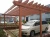 Import eco-friendly wpc balcony pergola designed as your requirements outdoor pergola from China