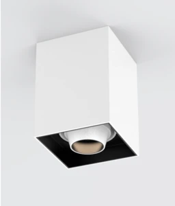 ECOJAS C6321 GU10 7/50W Downlight IP20 selectable Customized Square Surface Mounted Downlight 10 years manufacture