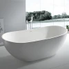 Economic Cost Artificial Stone Acrylic Free Standing Bath Tub