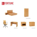 Economy express hotel Room Design Hotel Furniture Bedroom Set(FOH-HT002)