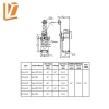 ED-1-3-22 Adjustable roller arm type safety limit switch