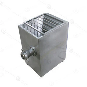 Electric commercial meat grinder for chicken meat powder, stuffing mincing machine meat mincer