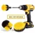 Import Electric Drill Brush Grout Power Scrubber Clean Brush Tub Cleaner Tool from China