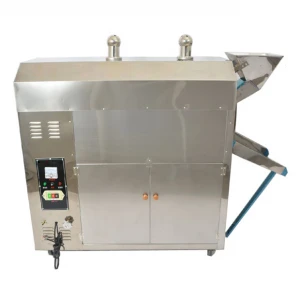 Electric Infrared Roaster /Food grade 304 SUS/Pine nuts Chestnut Pistachio Sunflower seed Roaster machine