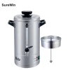 Electrical commercial stainless steel coffee urns 100liter coffee maker electric tea urn for hotel