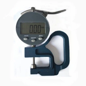 Electronic Digital Thickness Gauge 0-12.7MM 0.5inch Thickness Gauge Meter For  Plastic Film Leather