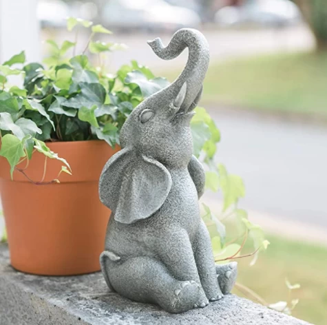 Elephant indoor and outdoor statues-garden decoration