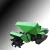 Energy Conservation Tractor Tiller Cultivator With Low Consumption