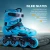 Import Entertainment Wheel Rolling Flash Wheels Roller Skates Shoes from China