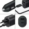 Ep-L5300 for Samsung Car Charger with Super Fast Charge 2.0 45W, with Dual USB Type C Port Max 15W, Retail Package Box
