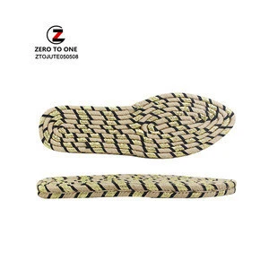 Espadrilles Zebra Stripes Jute Rope Fiber Sole Outsole Casual Shoes
