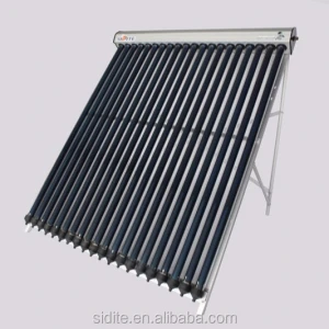 Evacuated Tube Heat Pipe glass bong EN12975 Solar Collector system