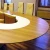 Import Executive Meeting Desk Office Boardroom Tables With Tapered Lacquered Top Circular Mobile Phone Holder Shelves from Italy