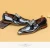 Import Explosive British casual mens leather shoes, leather open-edge beaded patent leather carved loafers men  dress shoes from China