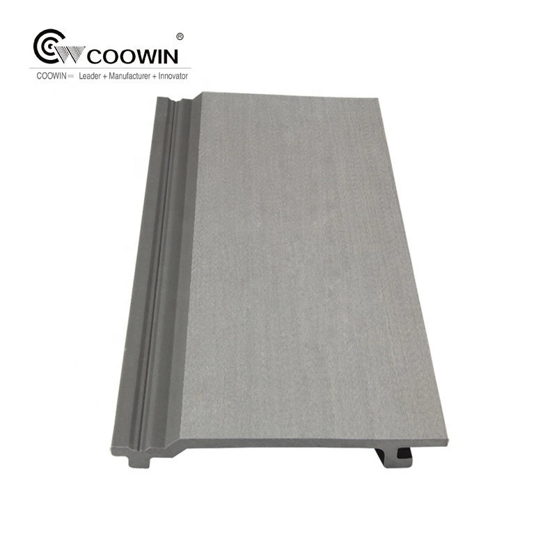 Exterior Concrete Polystyrene Decorative Wood-Plastic Composite Material Wall Cladding
