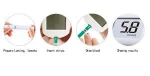 Extra large screen meter/Medical device/Glucoleader blood glucose meter
